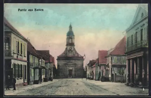 AK Hatten, Partie im Ort