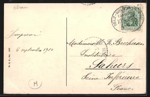 AK Hatten, Partie im Ort