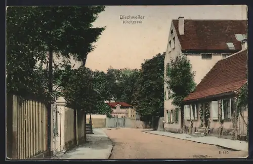 AK Bischweiler, Blick in die Kirchgasse