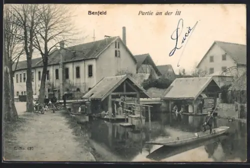 AK Benfeld, Partie an der Ill