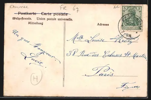 AK Benfeld, Partie an der Ill