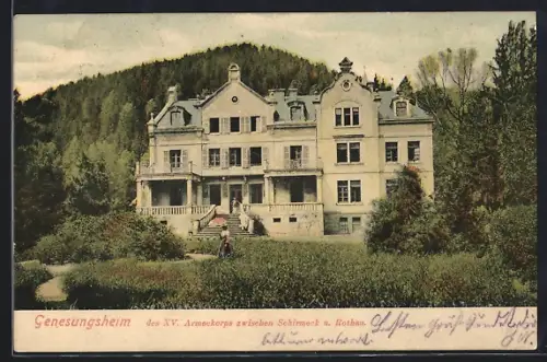 AK Schirmeck, Genesungsheim des XV. Armeekorps