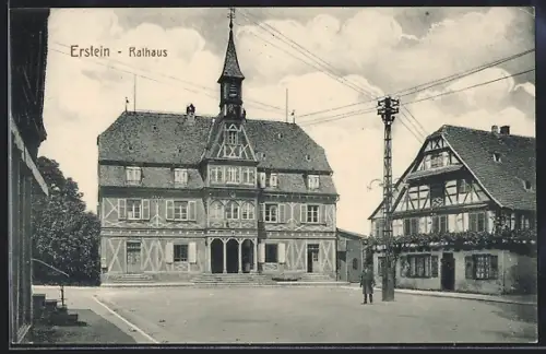 AK Erstein, Partie am Rathaus