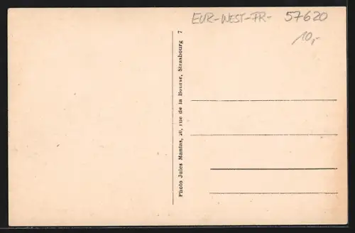 AK Lembach /B.-Rhin, Rue principale avec maisons à colombages