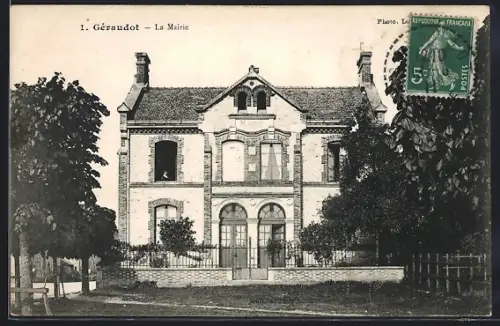 AK Géraudot, La Mairie