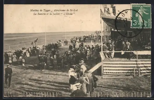 AK St-Lyé, Meeting de Tauges à l`aérodrome, La Buvette et la Société L`Étoile