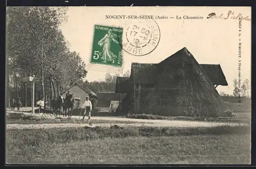 AK Nogent-sur-Seine /Aube, La Chaumière