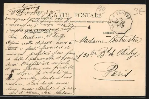 AK Vendeuvre-sur-Barse /Aube, Le Petit Château, habité autrefois par M. Hugues de Brienne, Facade