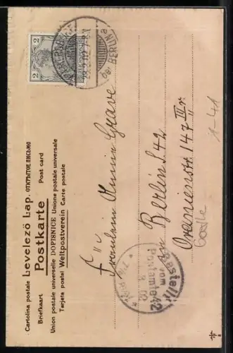 Lithographie Hermann und Dorothea, Goethe