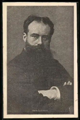 AK Herman Sudermann im Porträt