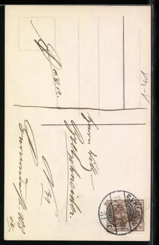 Künstler-AK Francois Marie Arouet de Voltaire