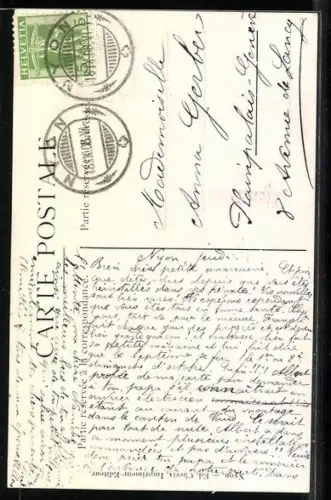 AK Monument Juste Olivier, Inauguration 1907