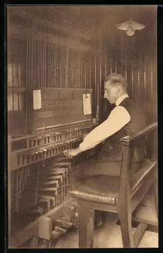 AK Malines / Mechelen, Clavier du carillon, Toetsenbord van het klokkenspel, Glockenspieler