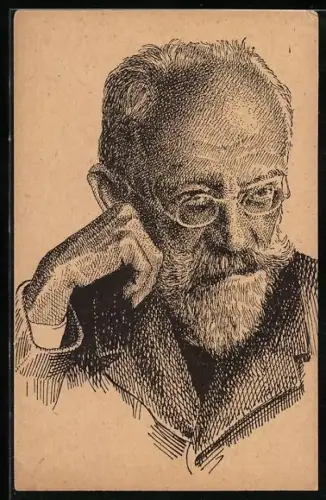 AK Portrait von Karel Klostermann, Schriftsteller
