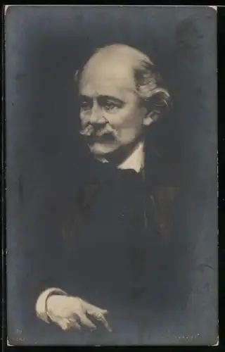 Künstler-AK Jules Massenet im Porträt