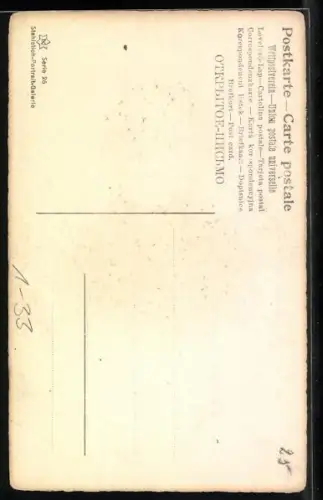 Künstler-AK Felix Mendelssohn-Bartholdy im Porträt