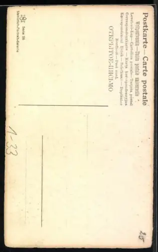 AK Porträt Opernkomponist Jules Massenet