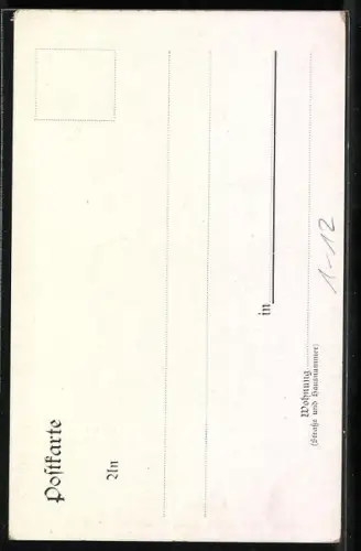 AK Dresden, Kostüm des Kurfürsten Christian II. im Kgl. historischen Museum