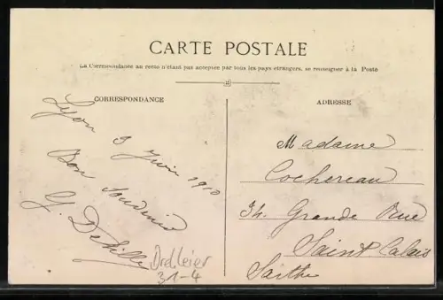 AK Familie mit Drehleier und Spinnrad