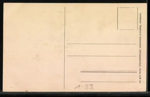 AK Musiker Johann Strauss mit seiner Geige
