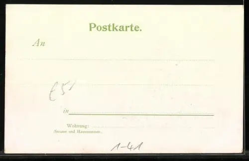 AK Dichter und Schriftsteller Adolf von Wilbrandt im Porträt