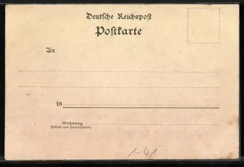 Lithographie Uwe Jens Lornsen, Siegel Waldemann