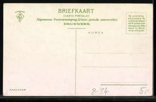 AK Niederländische Frau mit einem Spinnrad