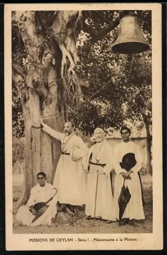 AK Mission de Ceylan, Missionaires a la Mission