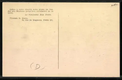 AK Brésil, Missions Salésiennes du Matto grosso, Groupe d`Indiens Carajas, Missionare