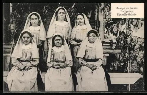AK Nouvelle-Guinée, Groupe de Soeurs Indigènes, Missionarinnen