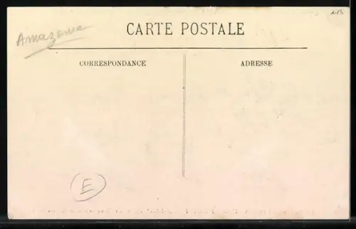 AK Amazonie, La Menuiserie de la Mission, Missions des Pères du Saint-Esprit, Missionar