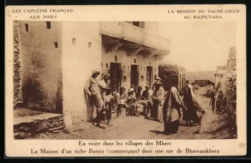 AK Bhawanikhera, Maison d`un riche Banya, Mission du Sacre-Coeur au Rajputana