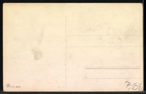 AK Teplitz Schönau / Teplice, Schlossplatz mit Dreifaltigkeitssäule