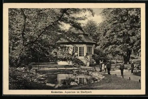 AK Komotau, Aquarium im Stadtpark