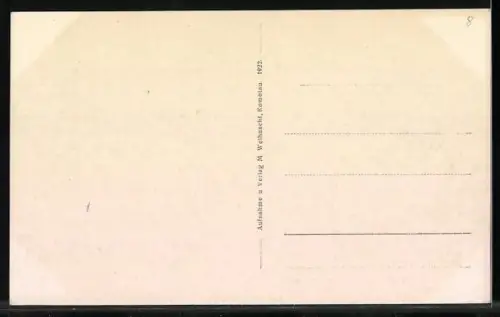 AK Komotau / Chomutov, Marktplatz