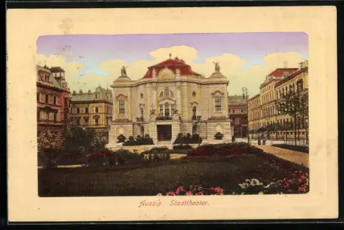 AK Aussig, Stadttheater