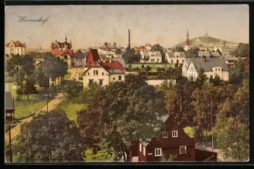 AK Warnsdorf / Varnsdorf, Teilansicht