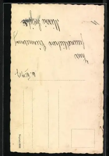 Foto-AK Elegante Dame im Pelz