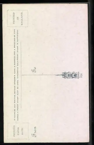 AK Elegante Dame mit Fuchspelz und Stielbrille