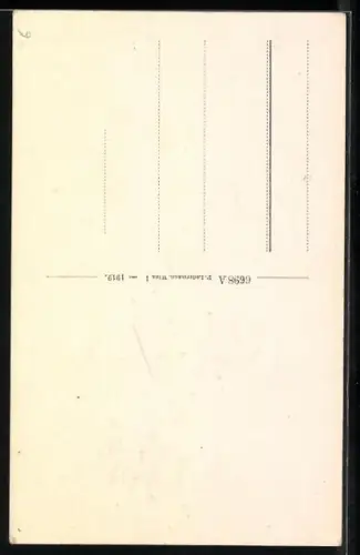 AK Wien, Haupt-Allee im k. k. Prater