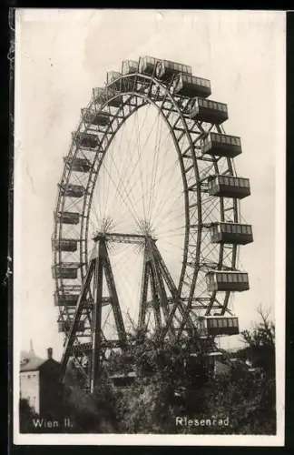 AK Wien, Riesenrad auf dem Prater