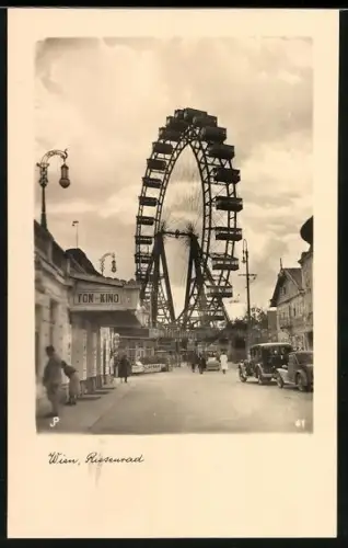 AK Wien, Riesenrad auf dem Wiener Prater