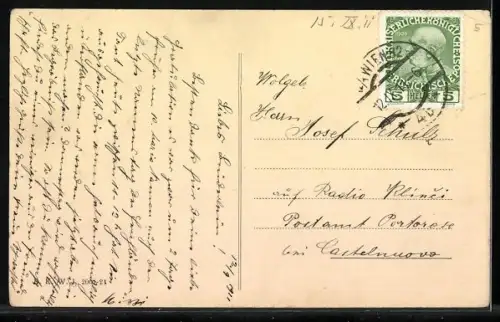 AK Wien, Wiener Prater, Blick nach Venedig mit Riesenrad