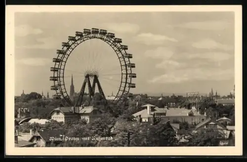 AK Wien, Prater mit Riesenrad