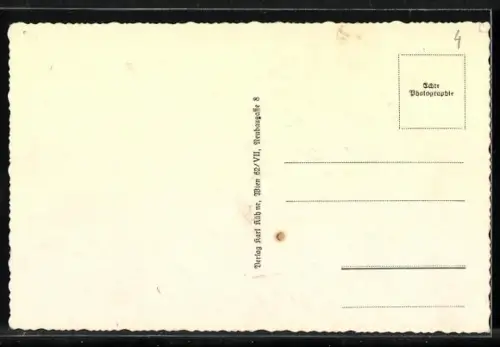 AK Wien, Wiener Prater mit Riesenrad