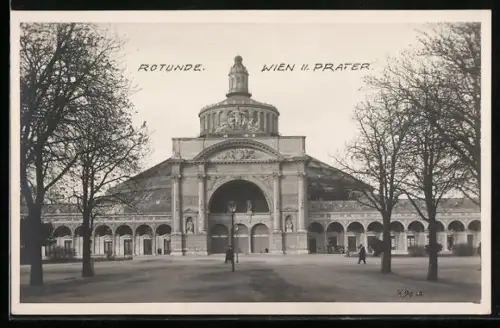 AK Wien, Rotunde im Wiener Prater