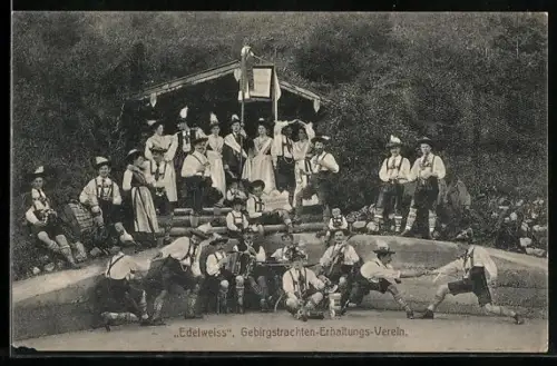 AK Edelweiss, Gebirgstrachten-Erhaltungs-Verein, Trachtenkapelle