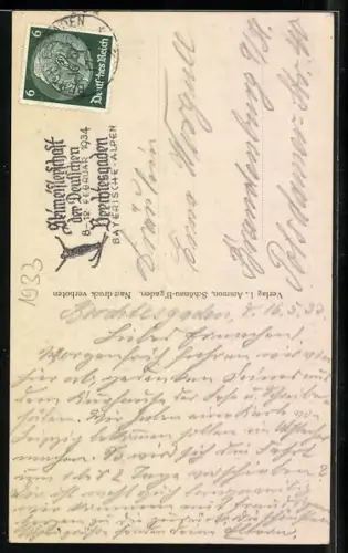 AK Berchtesgadener Bub in bayerischer Tracht