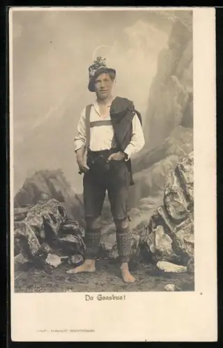 AK Da Goasbua!, Junger Ziegenhirte in Tarcht