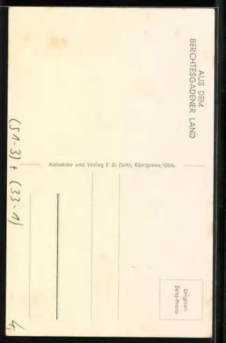 AK Der Hafner-Bauer aus dem Berchtesgadener Land raucht Pfeife